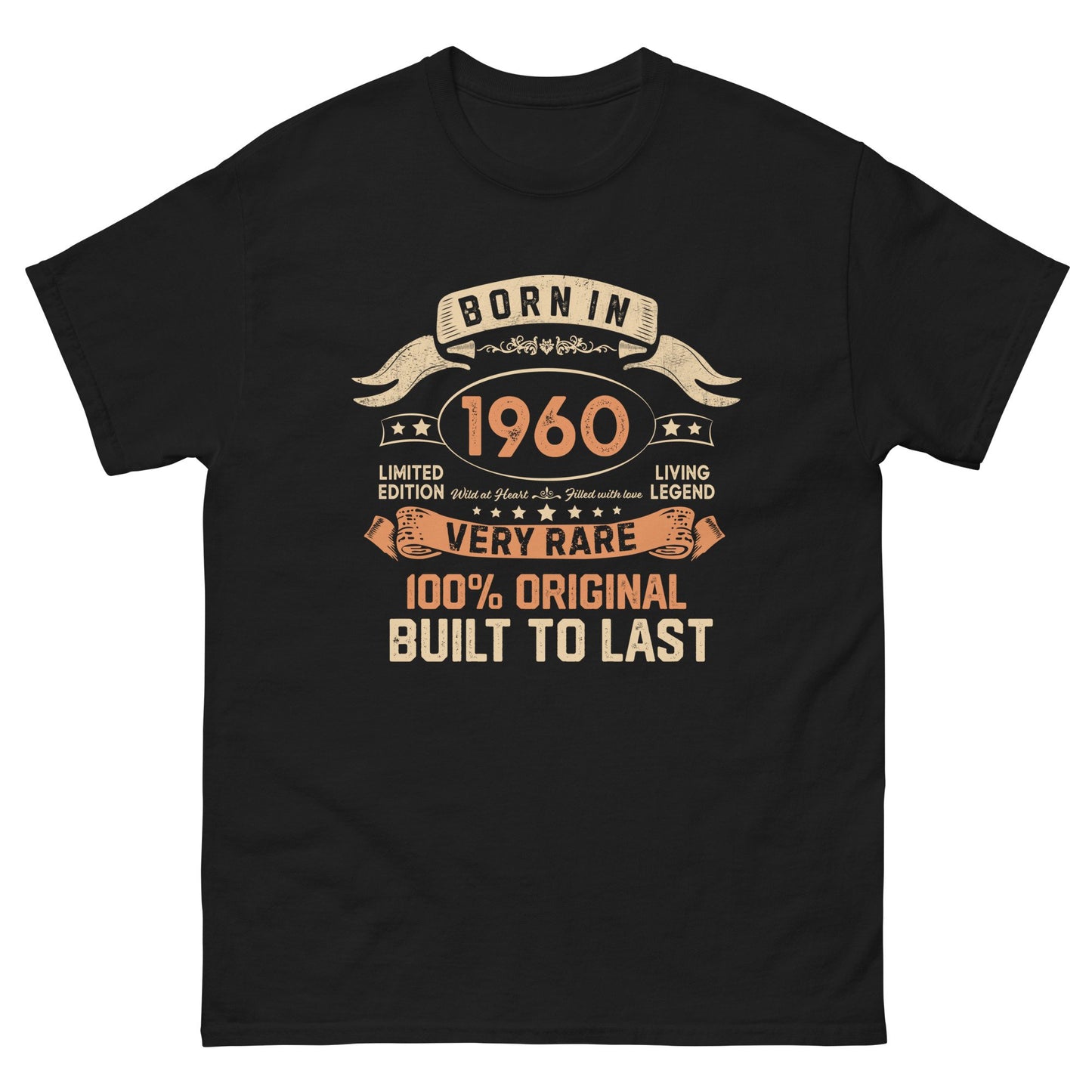 BORN IN 1960 LIMITED EDITION PREMIUM Buy 1 Get 1 T-SHIRT