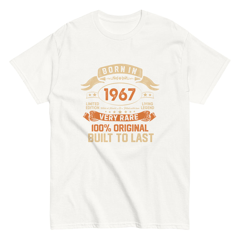 BORN IN 1967 LIMITED EDITION PREMIUM QUALITY T-SHIRT Buy 1 Get 1 Free