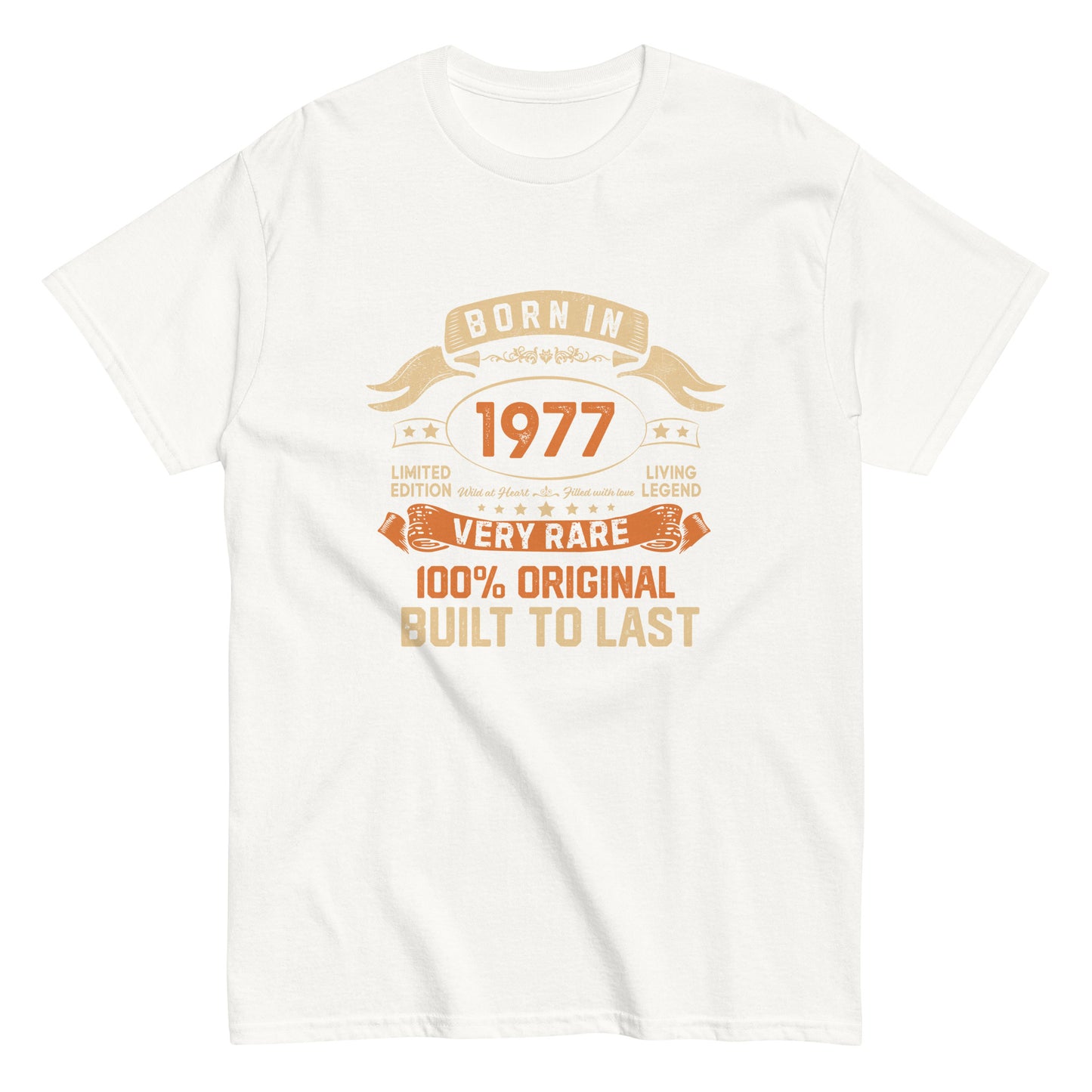 BORN IN 1977 LIMITED EDITION PREMIUM QUALITY T-SHIRT Buy 1 Get 1 Free
