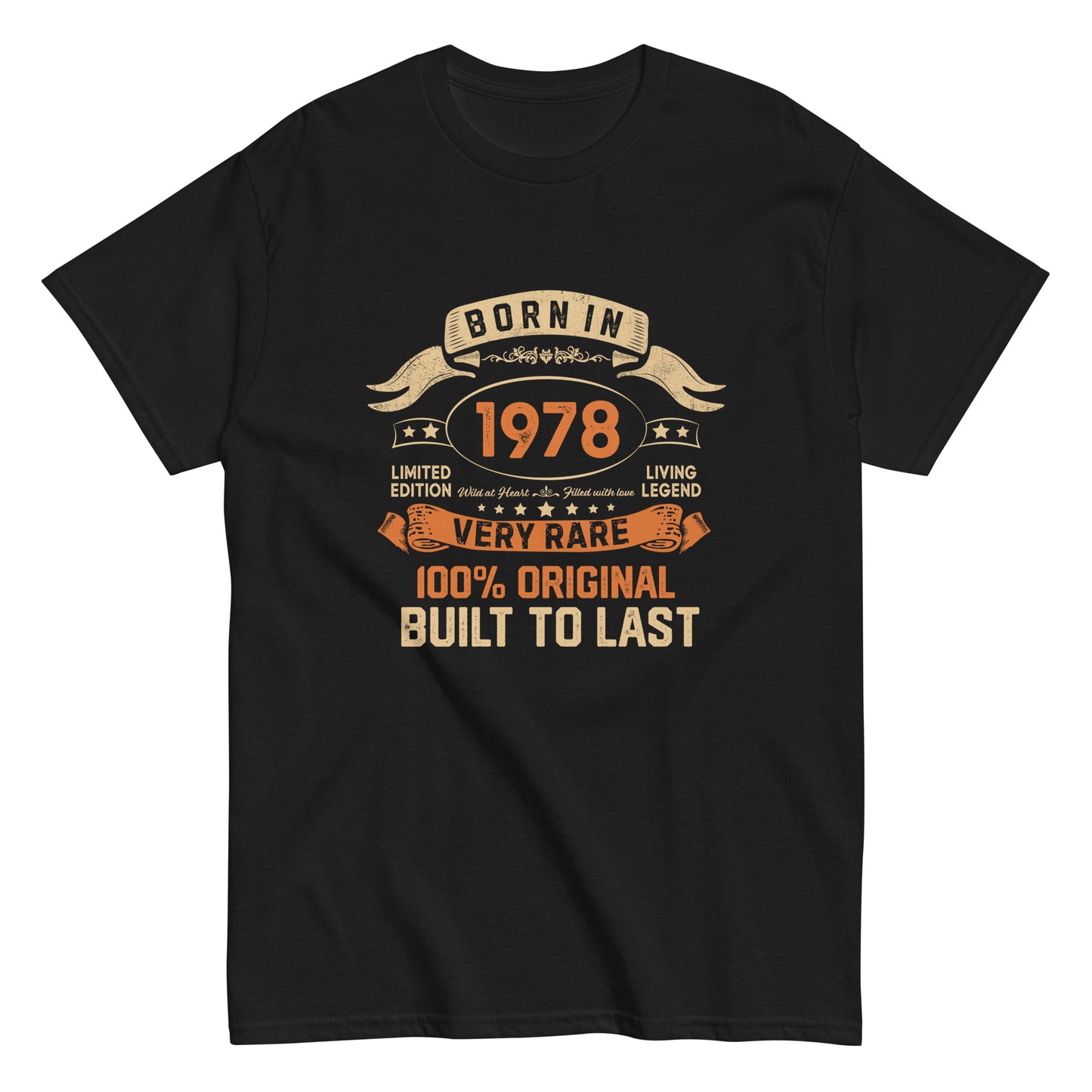 BORN IN 1978 LIMITED EDITION PREMIUM QUALITY T-SHIRT Buy 1 Get 1 Free