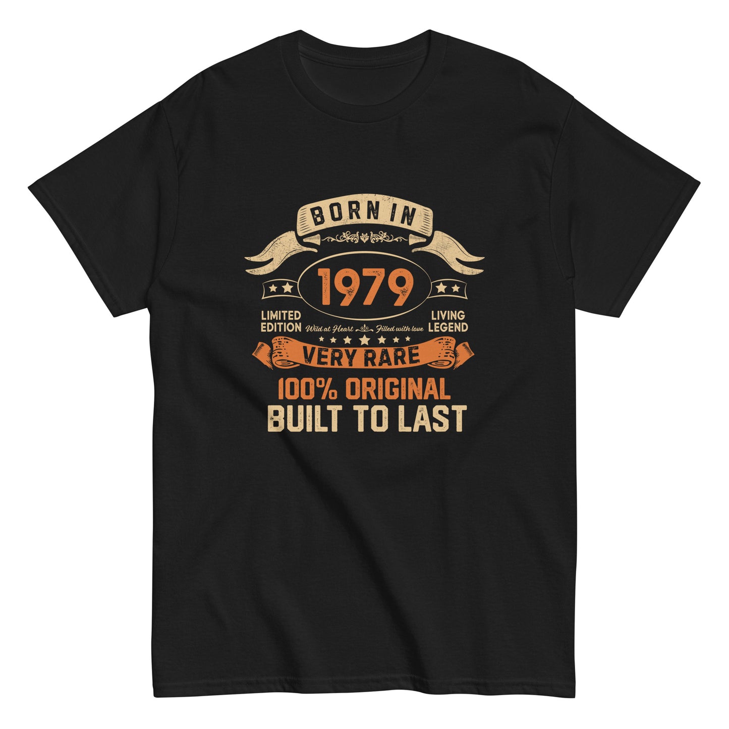 BORN IN 1979 LIMITED EDITION PREMIUM QUALITY T-SHIRT Buy 1 Get 1 Free