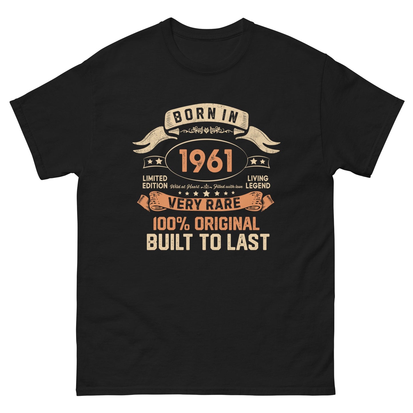 BORN IN 1961 LIMITED EDITION PREMIUM Buy 1 Get 1 T-SHIRT