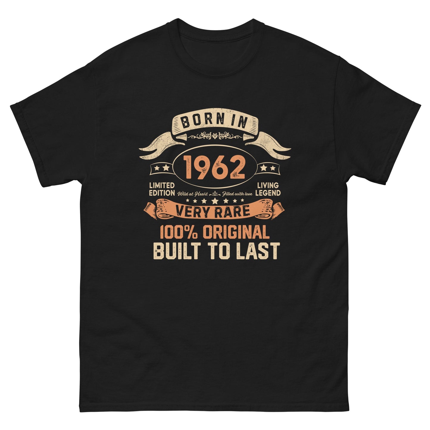 BORN IN 1962 LIMITED EDITION PREMIUM Buy 1 Get 1 T-SHIRT