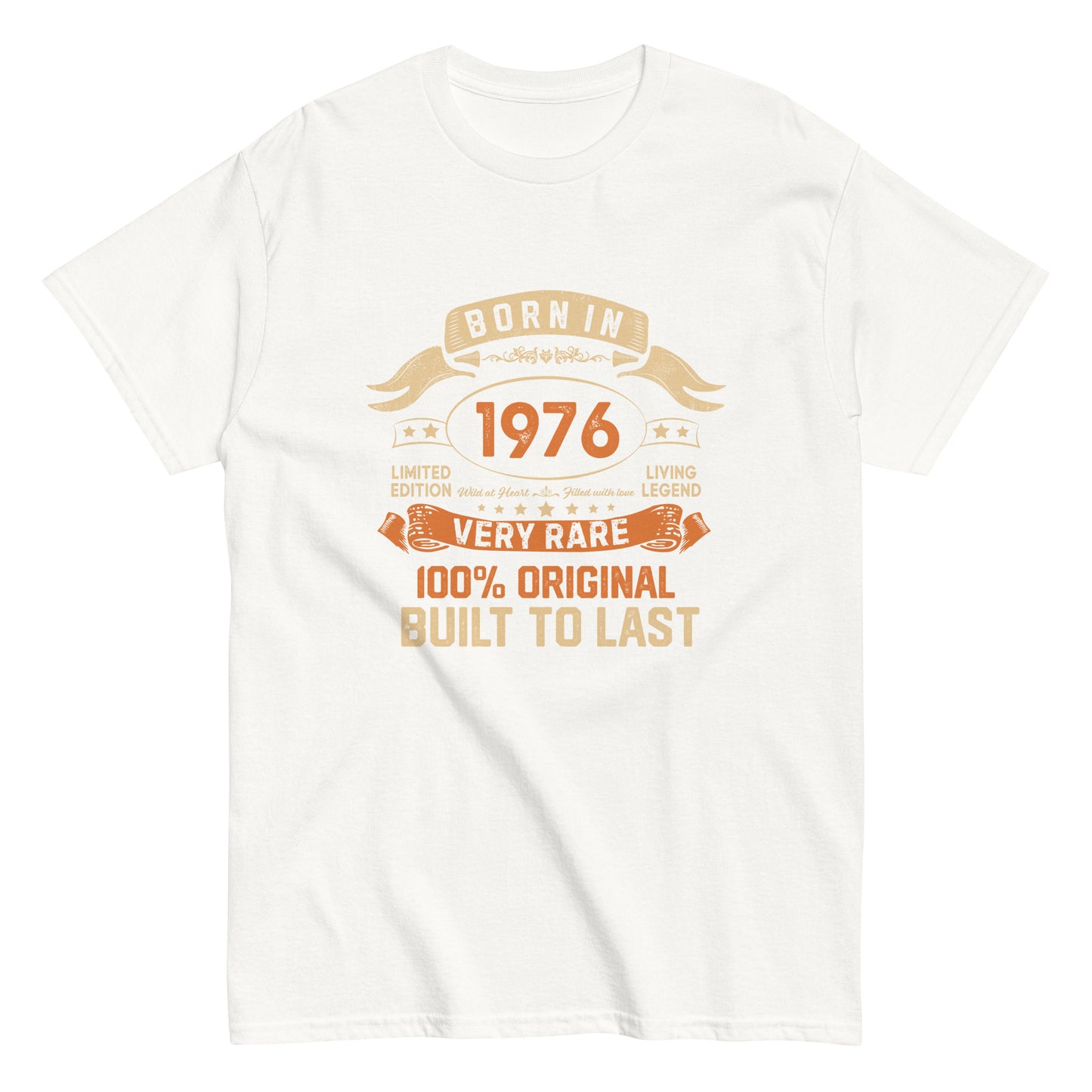 BORN IN 1976 LIMITED EDITION PREMIUM QUALITY T-SHIRT Buy 1 Get 1 Free